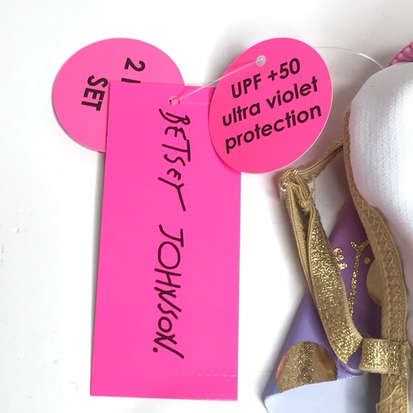 Betsey Johnson Rainbow Polka Dot Bikini, Girls 5 - Picture 8 of 11